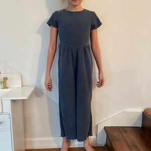 Zara Blue Romper, girls size 7